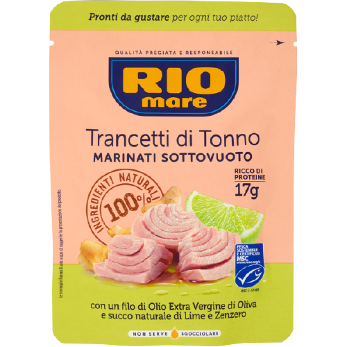 THON MARINÉS DANS CITRON VERT & GINGEMBRE